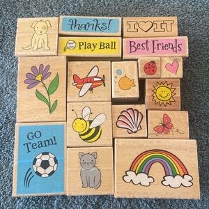 Rubber Stamps Lot